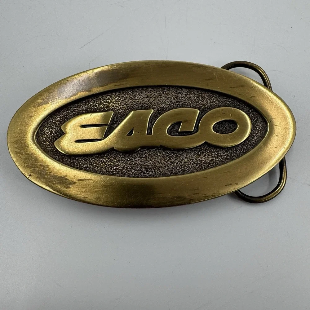 ESCO Company Tonkin INC Mining - Seattle Vintage USA made Belt Buckle‎